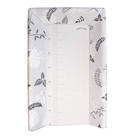 Domiva 1500062 Wickelauflage mit integrierter Matratze, Gedicht, Grau, 50 x 80 cm