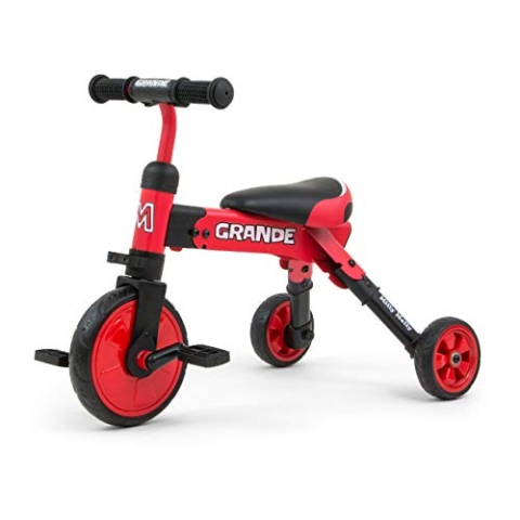 Milly Mally 5901761125054 Bike 2in1 Grande, rot