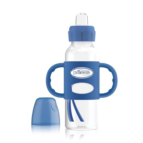 Dr. Brown's - Standaardfles - Sippy Bottle - Blauw - 250ml