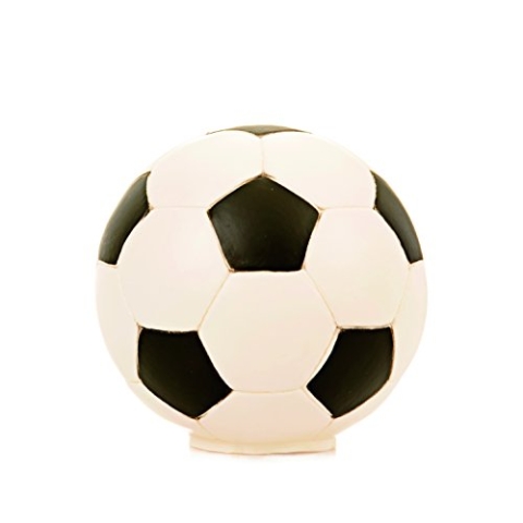 Heico - Egmont Toys Nachtlicht in Fußballform, Weiß/Schwarz