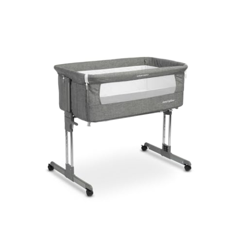 CARETERO best for babies TERO-3950 Babyweige Bettseite SLEEP2GETHER Graphit, grau