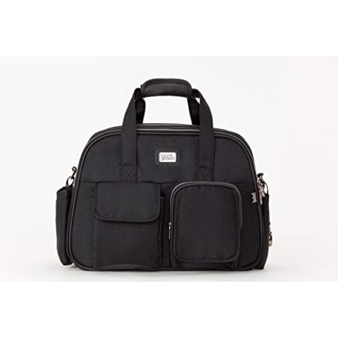 Bizzi Growin Baby Travel Crib POD Wickeltasche – Chelsea Black
