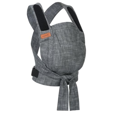 Hoppediz Babytrage Bondolino b.pure Design denim black