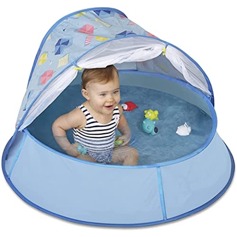 Babymoov Aquani Planschbecken & Reisebett, UV-Schutz 50+