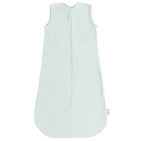 Nattou Sommerschlafsack Hase Lapidou, TOG 0.6, 100% Baumwolle, 90 cm, Mintgrün