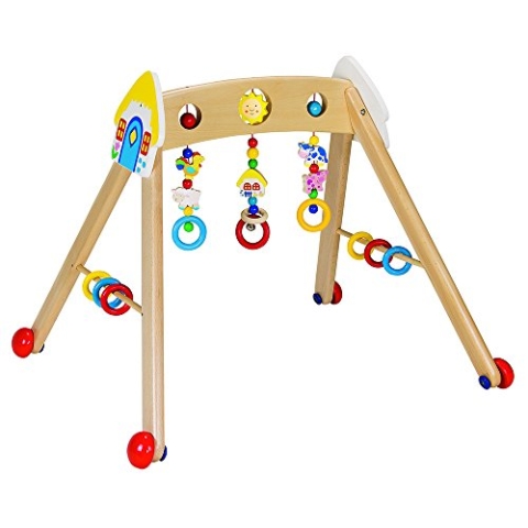 Heimess 735464 Baby-Fit Greif-/ Spieltrainer und Lauflernhilfe Bauernhoftiere