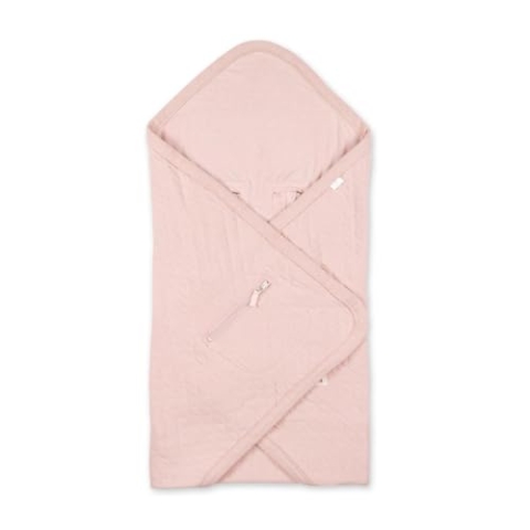 BEMINI Wickeldecke Quilted + Jersey Blush