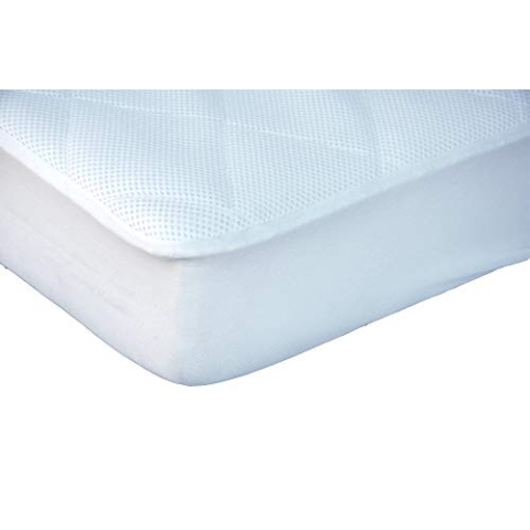 poyetmotte Protec Matratzenschoner, 60 x 120 cm, weiß