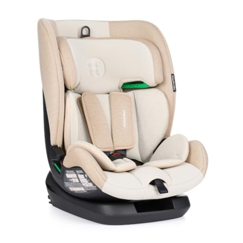 PETITE&MARS Autositz Prime Pro i-Size 76-150 cm * Isofix * Gruppe 1/2/3 * Kindersitz * 9-36 kg * Vorwärtsgerichteter (Caramel Brown)