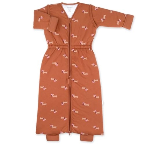 BEMINI Schlafsack 24-36 Monate Pady jersey + jersey tog 3 Print wouff noisette