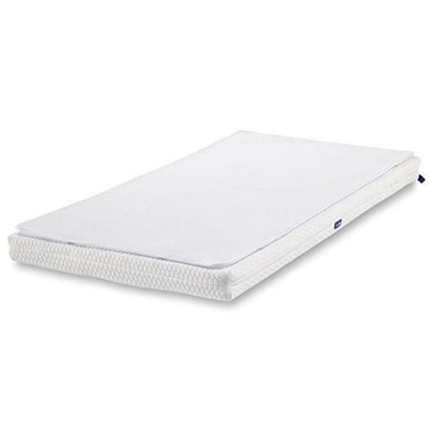 AEROSLEEP - ESSENTIAL Pack - Matratze und Matratzenschoner - Weiche Airfelt Matratze für gute Unterstützung des Rückens - 140 x 70cm - Weiß