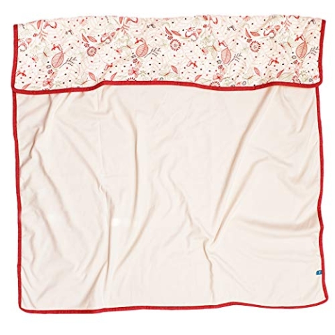 Wallaboo Babydecke aus 100% Baumwolle, Flauschig Weich, Kinderbettdecke, Ideal als Erstlingsdecke, Puckdecke oder Kuscheldecke, 100 x 90 cm, Mehrfarbig