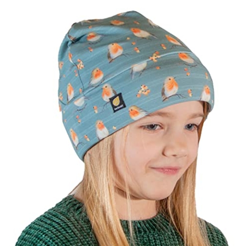 PADHAT Kinder Kopfschutzmütze mit Selbsteinstellmethode Gepolsterte Sicherheitsmütze Kopfschutz für Baby Kleinkind Vorschulkind Verstellbare Größe Birdy, Größe M