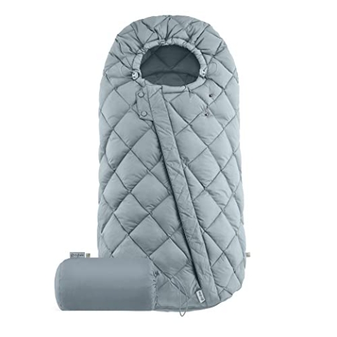 CYBEX Gold Fußsack Snøgga 2, Für Kinderwagen, Für Kinder von 6 Monaten bis 3 Jahren, TOG 4, Sky Blue (Blau)