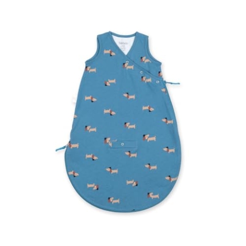 BEMINI Schlafsack Jersey tog 0.5 Print wouff Turquoise