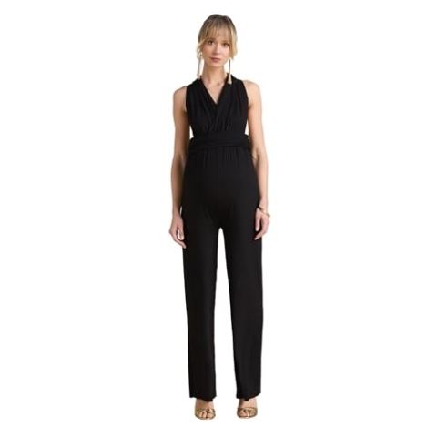 ENVIE DE FRAISE 7-in-1-Jumpsuit für Schwangerschaft und Stillzeit FANTASTIC schwarz 44/46
