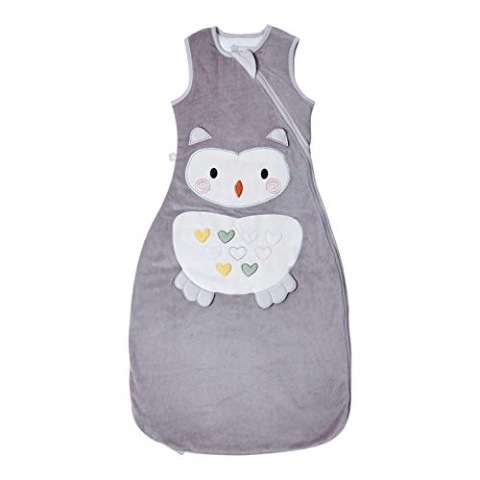 Tommee Tippee Baby Sleep Bag, The Original Grobag, Soft Cotton-Rich Fabric, 6-18m, 2.5 Tog, Ollie the Owl
