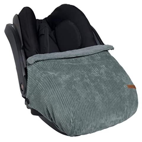 Baby's Only - Einschlagdecke Sense - Autositzdecke für baby - 3-Punkt-Gurt - Maxi Cosi-Sitzen der Gruppe 0 - Meergrün
