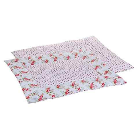 LITTLE DUTCH 5680 Laufgitter-Matte weiß mit Rosen