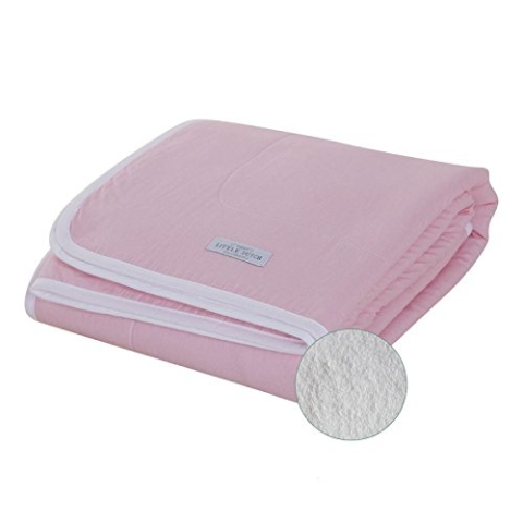 LITTLE DUTCH 1563 Kinderdecke pure & soft Medium Pink Gr. 110x140 cm