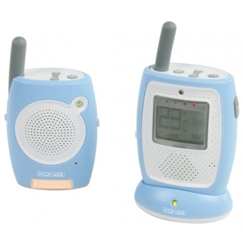 König HC-BM10 Drahtloses Babyfon weiß/blau