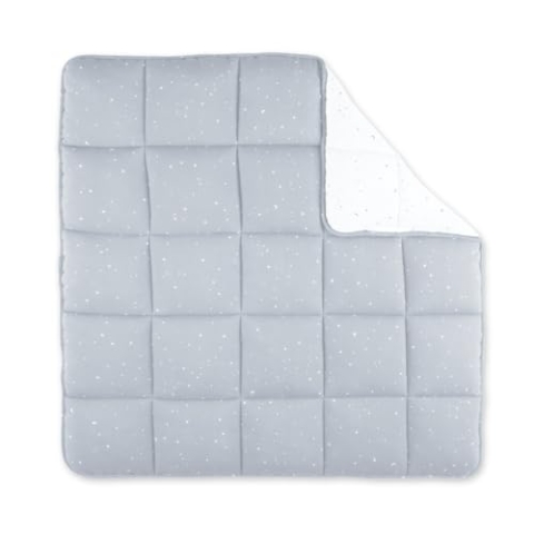 Bemini Laufgittermatte, 100 x 100 cm, Kollektion Stary, Sternenmotiv, Dunkelgrau