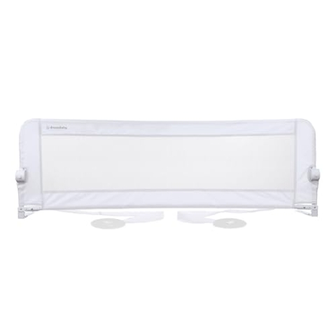 Dreambaby Nicole Bettschutzgitter für Kleinkinder – extra breit 150 cm & 50 cm hoch – einfache Montage, waschbarer Bezug, sicherer Übergang vom Kinderbett zum Bett – passend für King-Size-Betten –