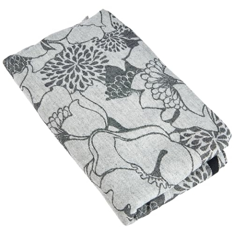 Hoppediz Ring-Sling, Baby-Tragetuch ab Geburt, Baumwolle Leinen, Design Florenz