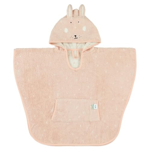 Trixie Poncho - Mrs. Rabbit Roze