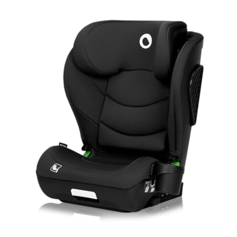 LIONELO NEAL I-SIZE Kindersitz, Gruppe 2 3, von 100-150 cm Von ca. 3 bis 12 Jahren Befestigung ISOFIX oder ohne Gurte Verstellbare Kopfstütze Seitenschutz Armlehnen Standard R129