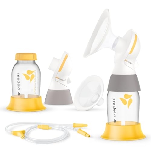 Medela Classic PersonalFit Flex Doppelpumpset für elektrische Pumpen, kompatibel mit Freestyle und Swing Maxi