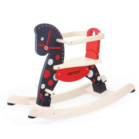 Pintoy 59111 Schaukelpferd Lieblingspony bunt