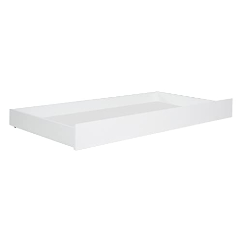 roba Universal Bettkasten - Passend unter Babybetten und Kinderbetten 70 x 140 cm - Platzsparende Lösung für Stauraum - Mobil auf Rollen - Holz weiß