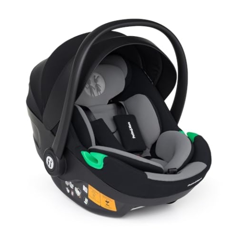 PETITE&MARS Autositz Baby-Autositz Babyschale Core Pro i-Size Black Grey 40-87 cm (0-13 kg) Gruppe 0+ (Babyschale)