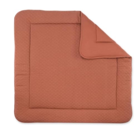 BEMINI Laufstalleinlage Krabbeldecke Pady quilted jersey Brick