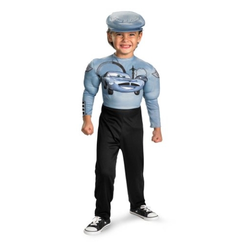 Disguise Costumes finn mcmissile classic muscle costume Blue