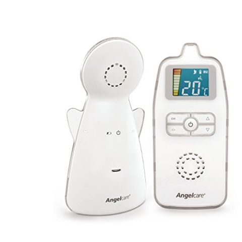 Angelcare Babyphone AC423-D, ÖKO-Test Testsieger, strahlungsarm, bis zu 250m Reichweite, Nachtlicht, Raumtemperaturanzeige