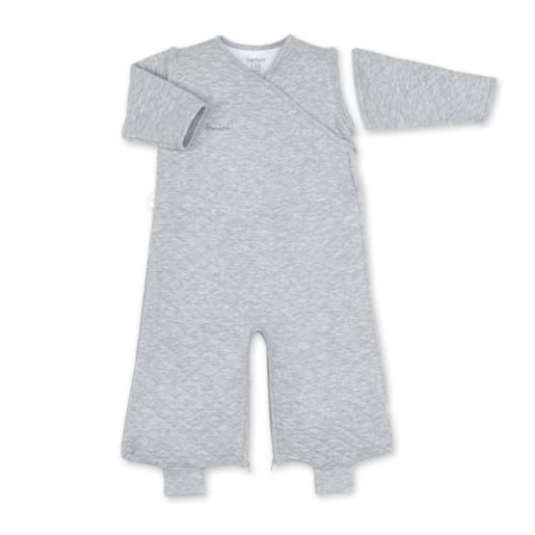 BEMINI Schlafsack Pady Quilted Jersey tog 1.5 Mix Grey