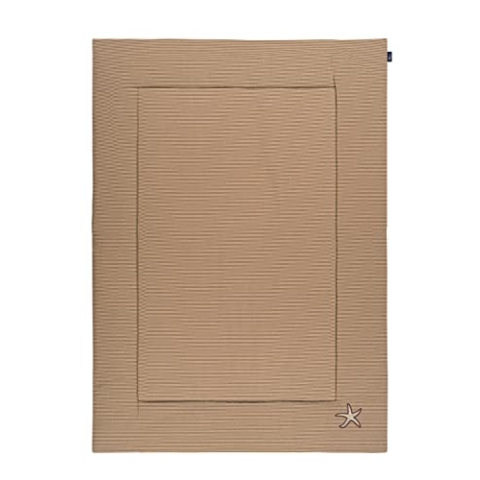 Laufstalleinlage Krabbeldecke Jersey Organic Co - Farbe: Deep Taupe - Größe: 100X135Cm