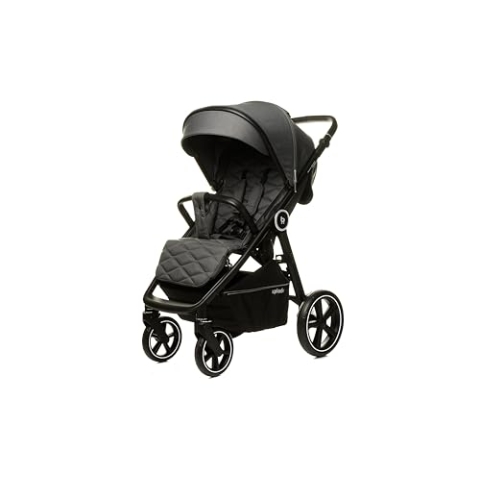 4Baby Premium Xplode Lite Teal Green Kinderwagen, grün, geeignet ab 6 Monate bis 4 Jahre, mit allem Komfort ausgestattet (Steel Graphite)
