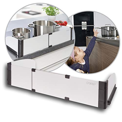 reer Herdschutzgitter Simply Safe zum kleben, Größenverstellbar