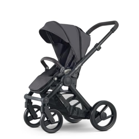 Mutsy, Kinderwagen, Evo, 3-in-1 Kinderwagen, Schnellfaltsystem, leichter Rahmen - Stone Grey