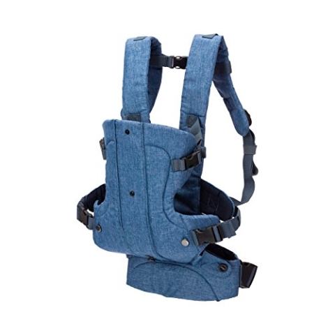 Fillikid Bauchtrage Walk melange-marine