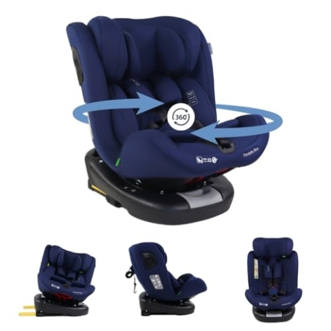 Mobiclinic®, Kindersitz, 360º drehbar, I-size regelung, Top tether, Gruppe 0/1/2/3, Evolutive, Max. 36 kg, Autositz, Pandafix, 0-12 Jahre, 5-punkt-gurt, Verstellbar, In 3 positionen