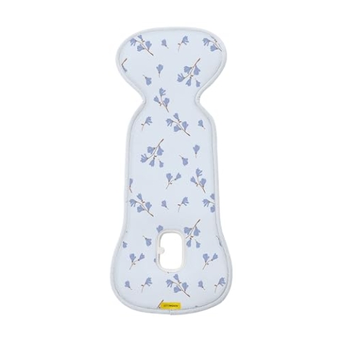 Aeromoov - Baby Sitzauflage Air Layer - Einlage Für Autositz oder Kinderwagen - Gruppe 0 - Antischwitz Sommerbezug - Bio-Baumwolle - Magnolias