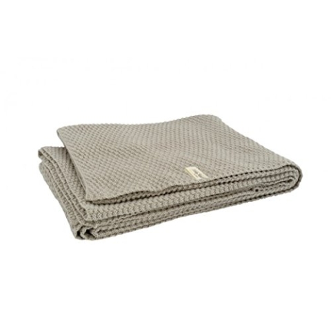 Little Naturals 516-511-64944 Gestrickte Decke, 75 X 100 cm, Drops sand