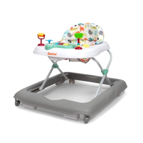 Baninni Lauflernhilfe Baby Dino grau