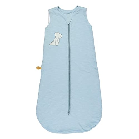 Nattou Babyschlafsack für den Sommer aus Baumwolle, TOG 0.5, Ca. 70 cm, 6-24 Monate, Romeo, Jules und Sally, Dunkelblau
