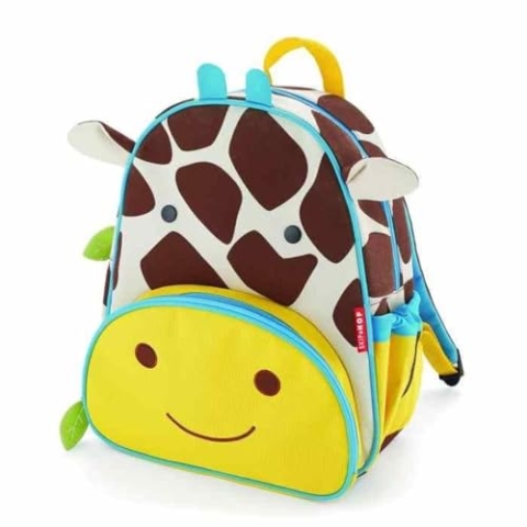Skip Hop Zoo Kleinkind Rucksack, mit Namensschild, mehrfarbig, Giraffe Jules