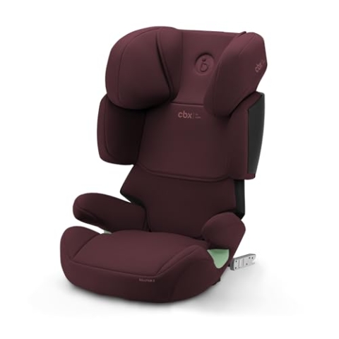 CBX by CYBEX Kinder-Autositz Solution X i-Fix, Für Autos mit und ohne ISOFIX, Ab ca. 3 bis 12 Jahre (100 - 150 cm), Ab ca. 15 bis 50 kg, Rot